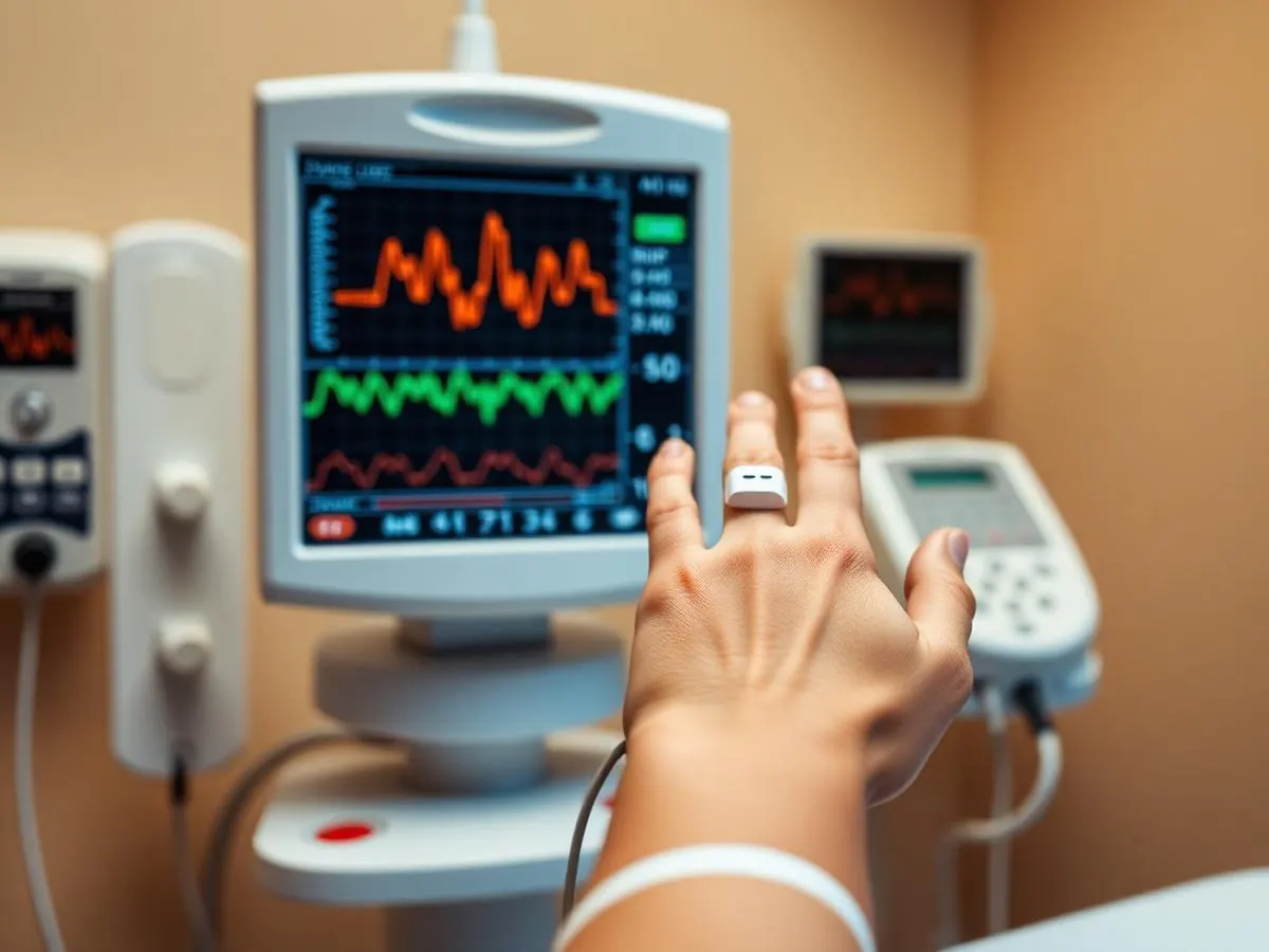 Bioimpedance sensors and scan readout during screening